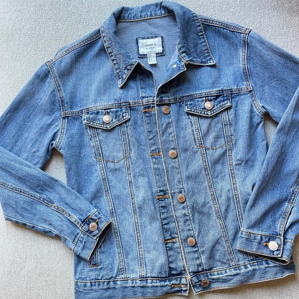 Forever 21 Oversize Denim Jacket